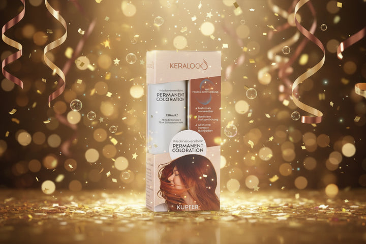 Keralock Permanet Hair Color Copper 150Ml