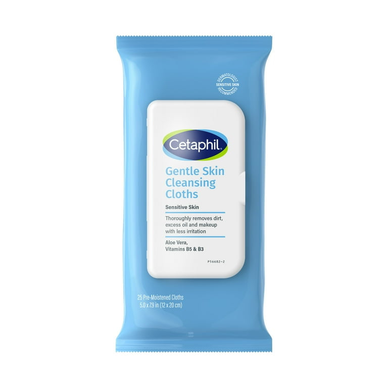 Cetaphil napkins to clean skin and face gently 25 reports