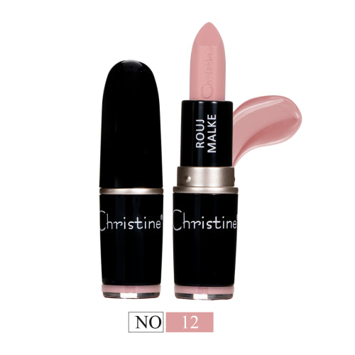 أحمر شفاه مطفي من كريستين روج مالك، فيتامين E، 12 8 جرام