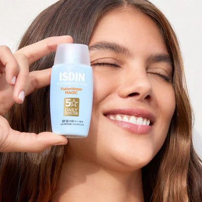 واقي الشمس الأصلي من إزدين فيوجن فلويد بعامل حماية ٥٠+ متوفر لدى شركة ملسا السعودية.
واقي شمس للوجه من إزدين بعامل حماية ٥٠+ سريع الامتصاص، متوفر لدى شركة ملسا.