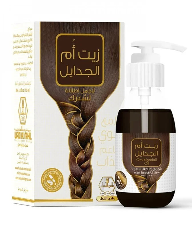 Wadi Al Nahil Om Elgadail Hair Oil 125 Ml