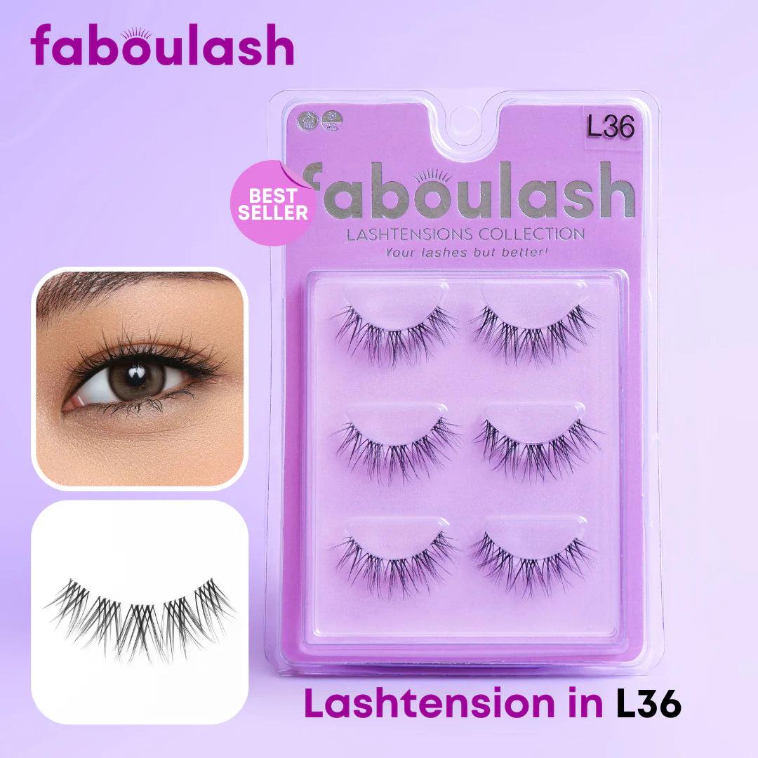 L36Natural hair lash