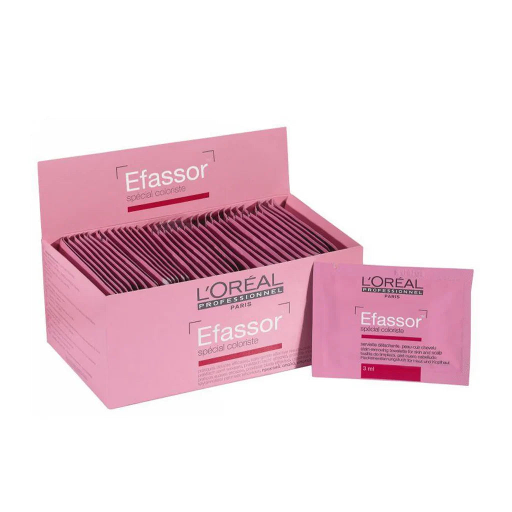 Efassor Color Cleaner Stain Removal Wipe LOreal Professional 3g