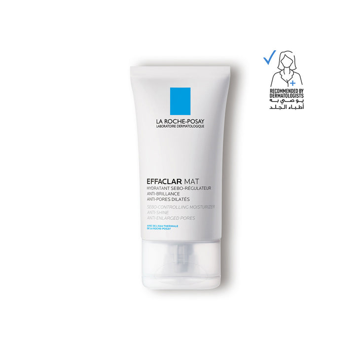 مرطب إيفاكلار مات الخالي من الزيوت من لا روش بوساي للجنسين، 40 مل