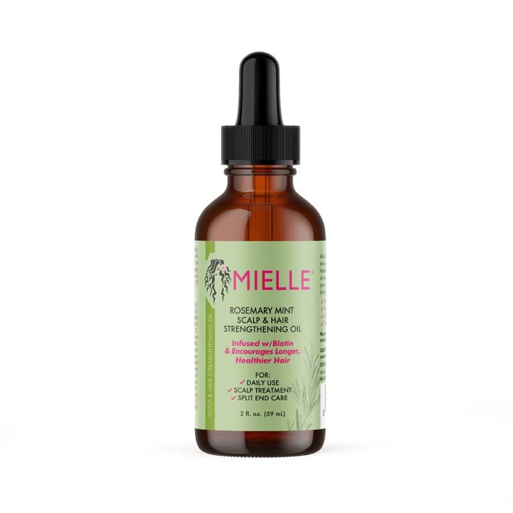 Mielle Organics Rosemary Mint scalp and hair strengthening oil 59ml for healthy hair at MALSA