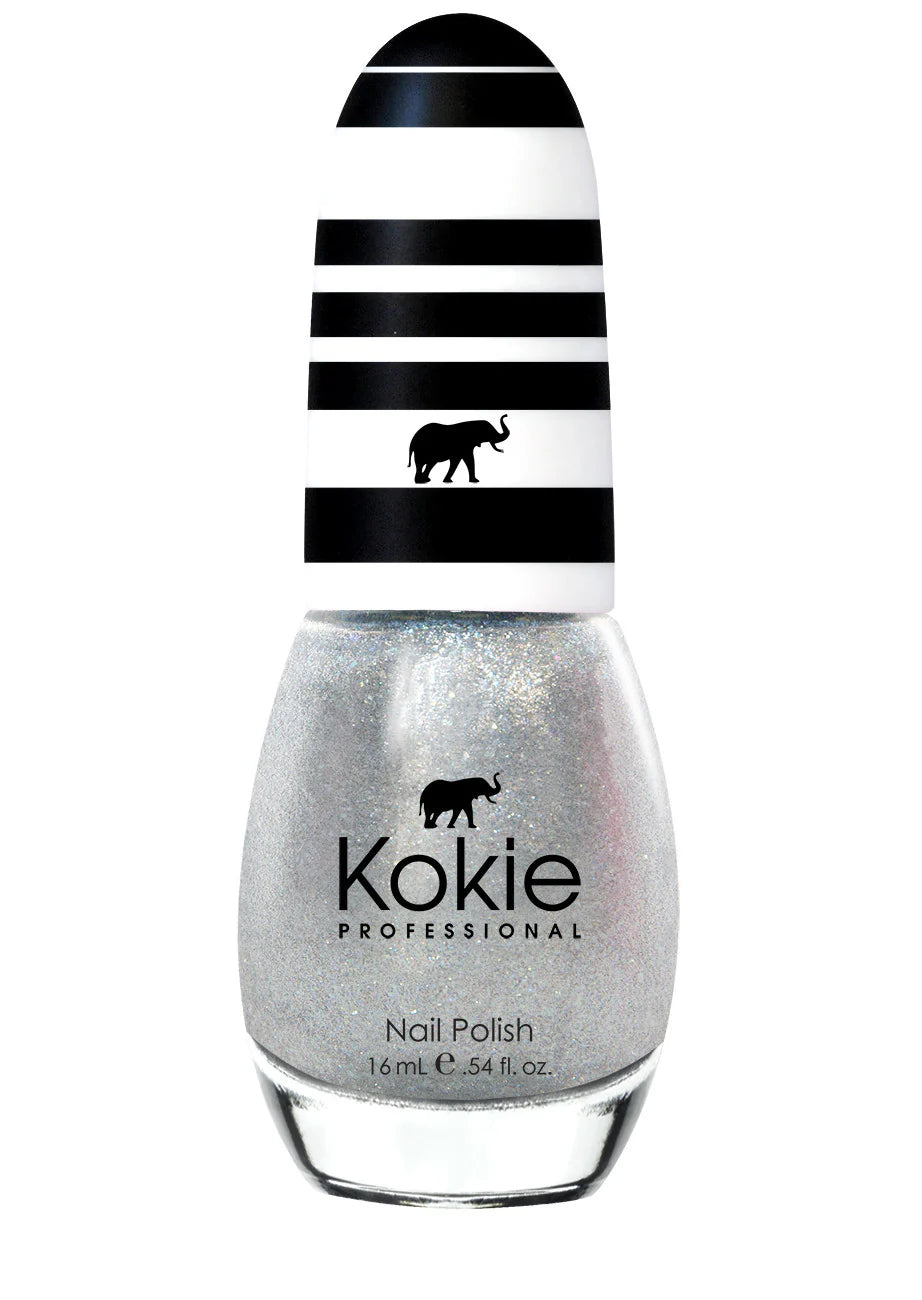 طلاء أظافر كوكي سيلفر ستريك رقم 68