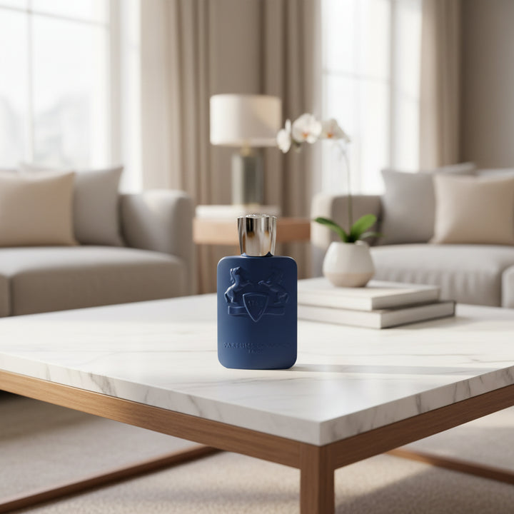 “Parfums de Marly Percival Eau de Parfum 200ml – fresh aromatic men’s luxury fragrance with citrus, lavender, and amber notes”