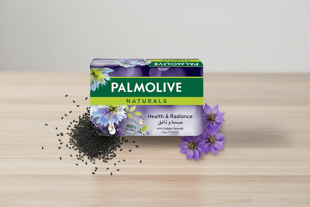 صابون بالموليف ناتشورالز بحبة البركة ١٢٠ غرام للتنظيف اليومي المغذي، متوفر لدى ملسا