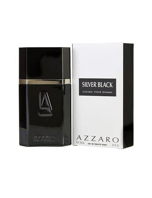 Azzaro Silver Black Pour Homme Edt 100Ml