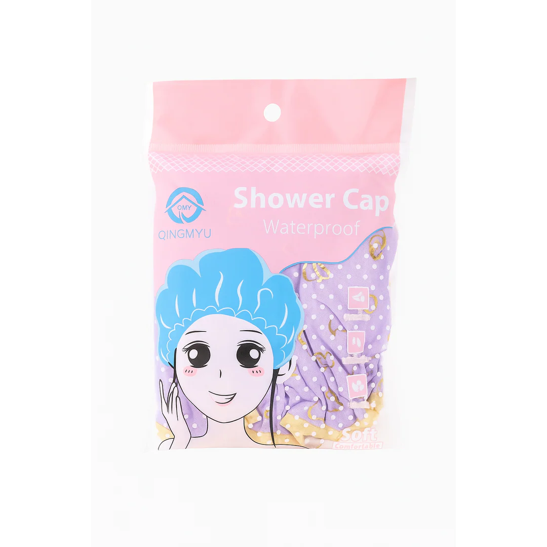 قبعة استحمام مقاومة للماء من الليتشي