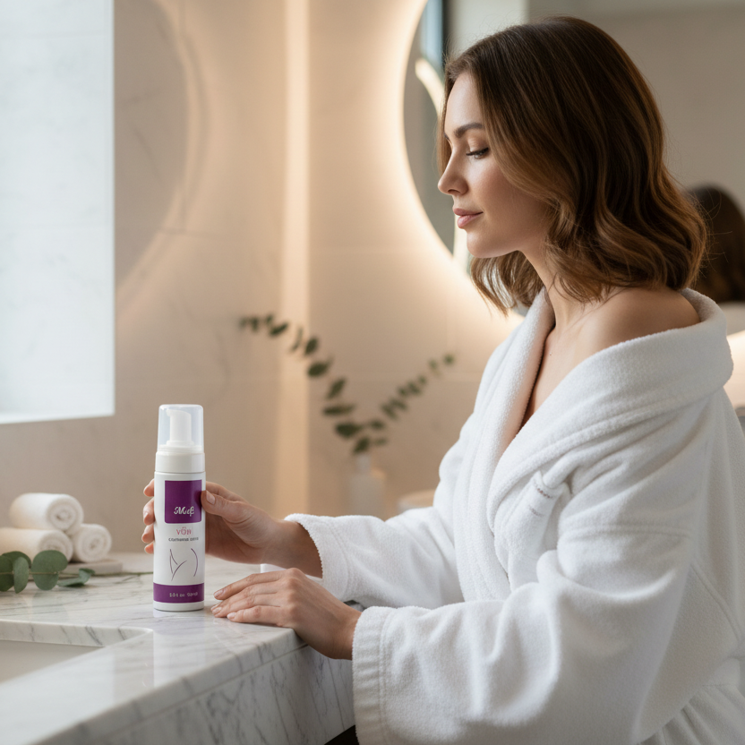 رغوة التنظيف الحميمة من موفي - 150 مل