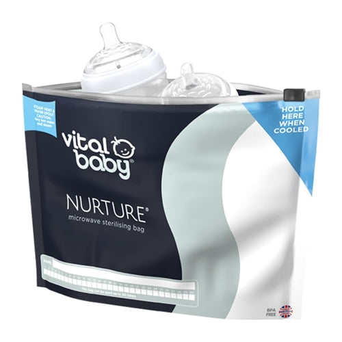 Vital Baby Microwave Sterilising -444206 Bags 5Pcs