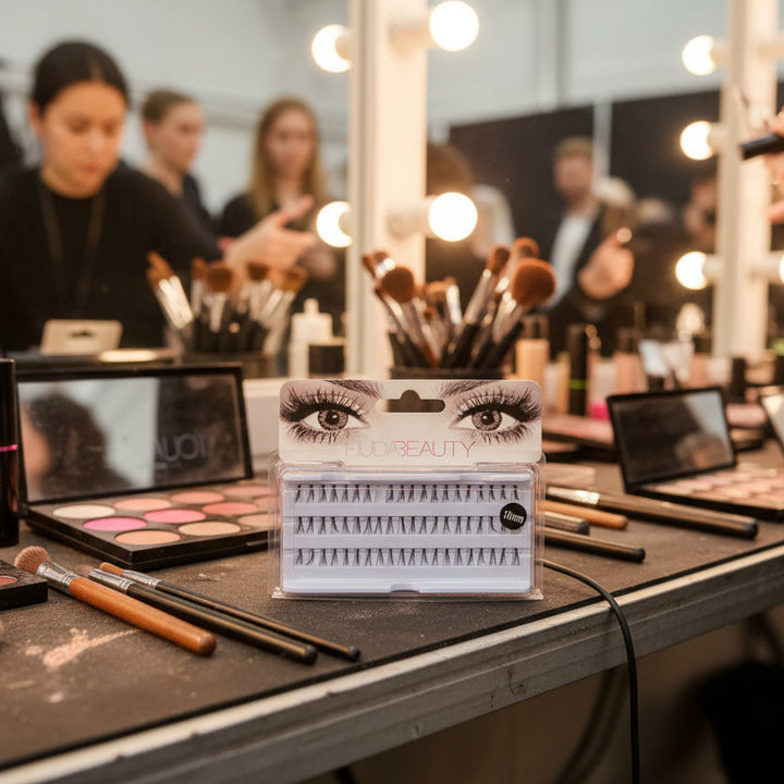 رموش صناعية من هدى بيوتي، شعرة بشعرة، لإطلالة عيون طبيعية وكثيفة ومحددة، متوفرة لدى ملسا.