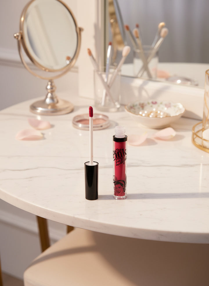 ملمع شفاه سائل غير لامع من ذا بينك إليس - وردة برية