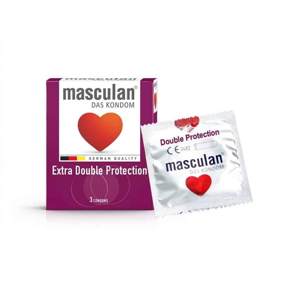 MASCULAN DOUBLE PROTECTION 3 CONDOMS