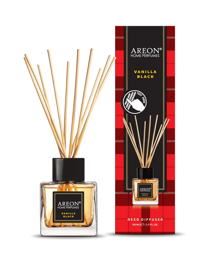 Areon Home Freshener Sticks 50 Ml, Black Vanilla Scent