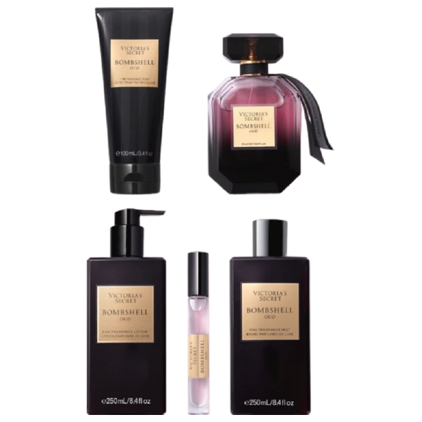 Bombshell Oud VictoriaS Secret Set 5Pcs