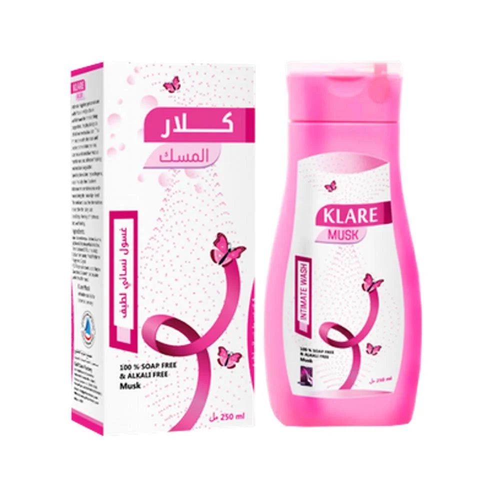 غسول كلير مسك للمنطقة الحساسة 250 مل