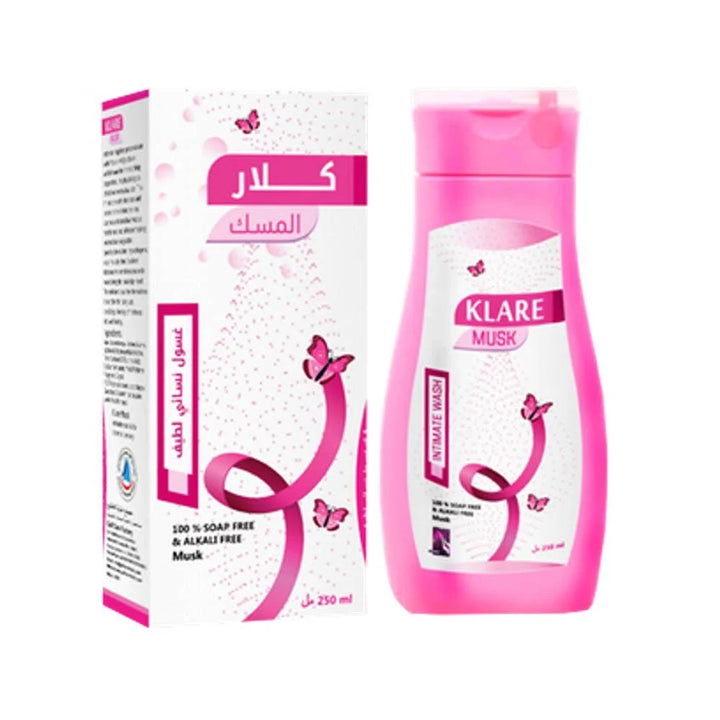 غسول كلير مسك للمنطقة الحساسة 250 مل