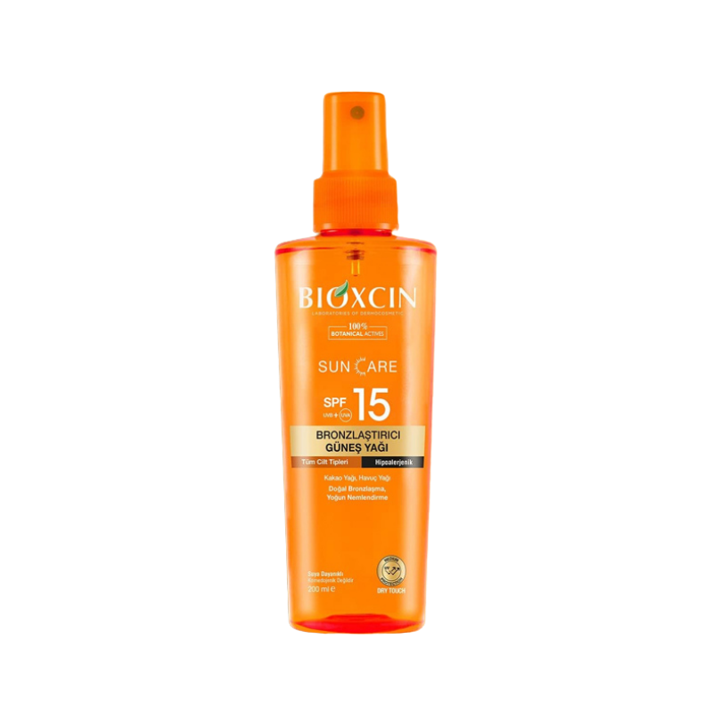 Bioxcin Sun Care spf 30+ High Protection Bronzing Oil 200 ml