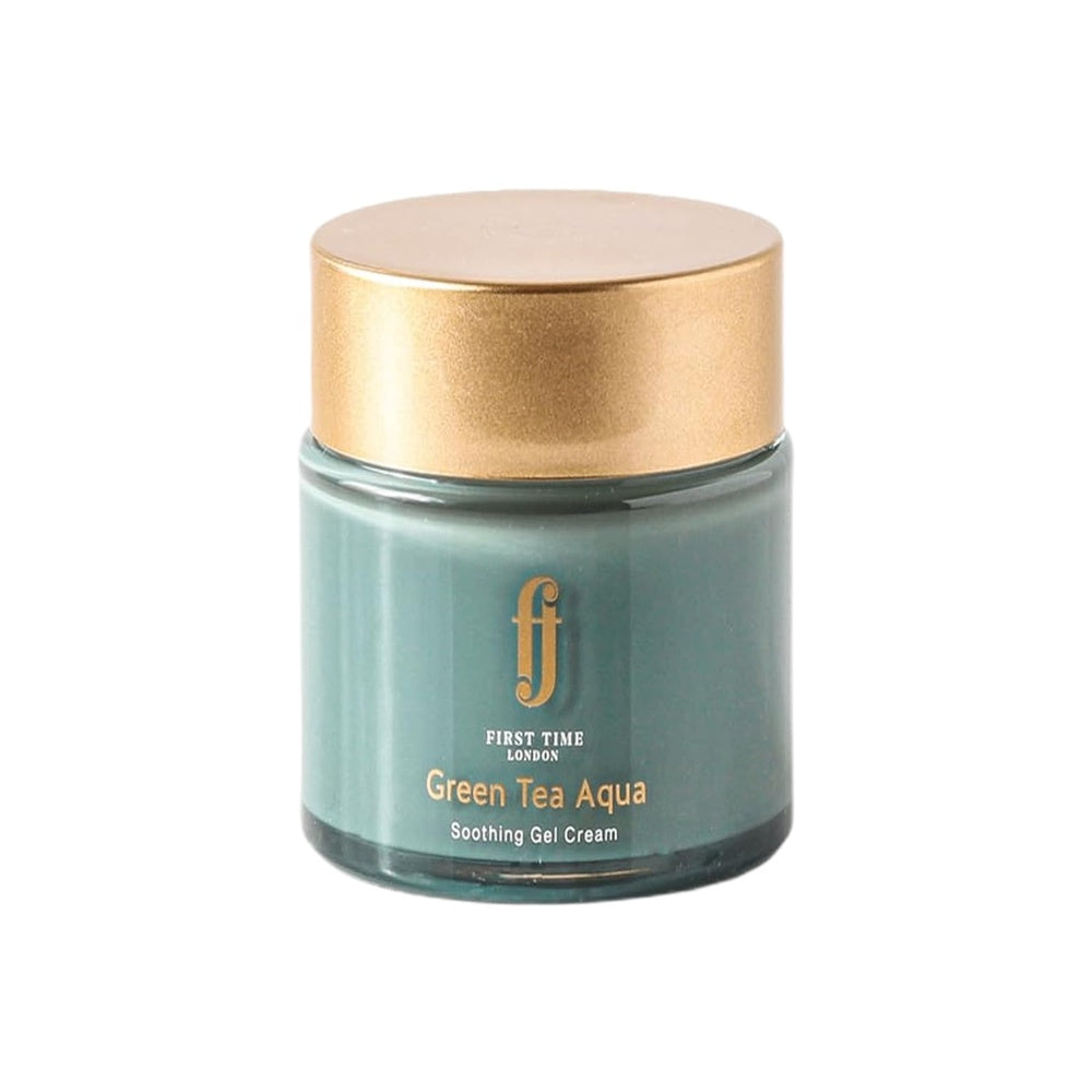 First Time London Skin Care Gel Cream Green Tea Aqua 50G