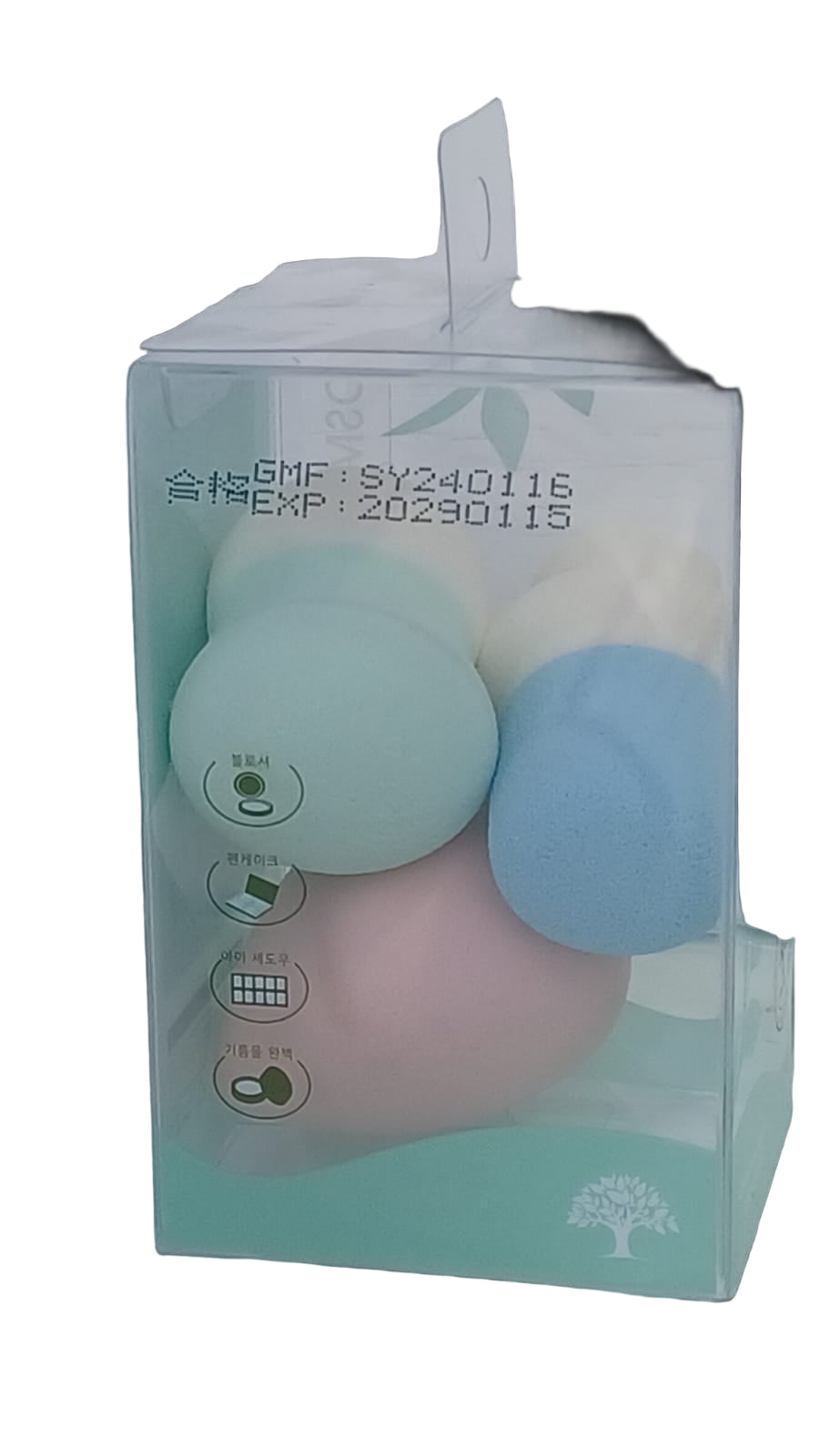 Sbr Powder Puff Set (3 Pcs)