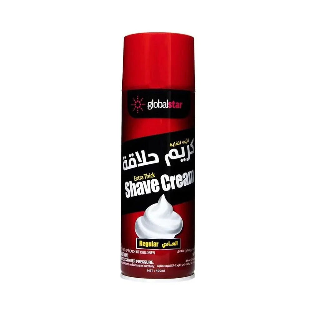 Global Star Shaving Foam Red 400ml