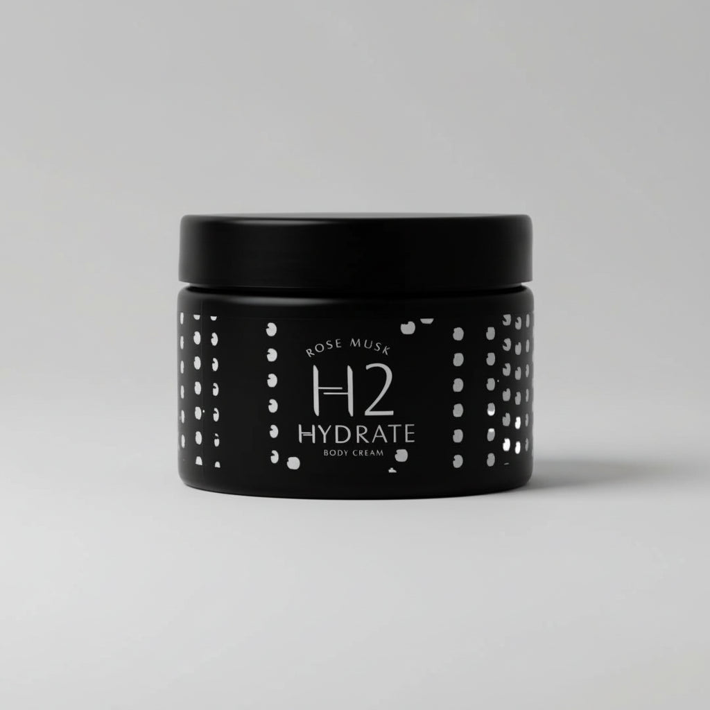 كريم مرطب للجسم برائحة الورد والمسك H2 250 مل