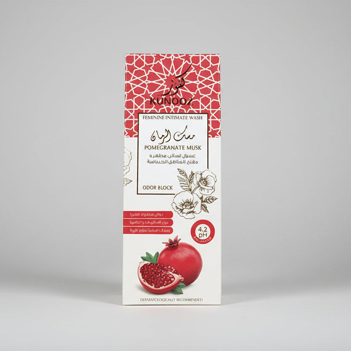 غسول نسائي من كنوز 200 مل - مسك الرمان