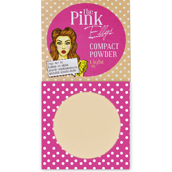 Pink Comact Powder The Pink Ellys Compact Powder Light – Malsa