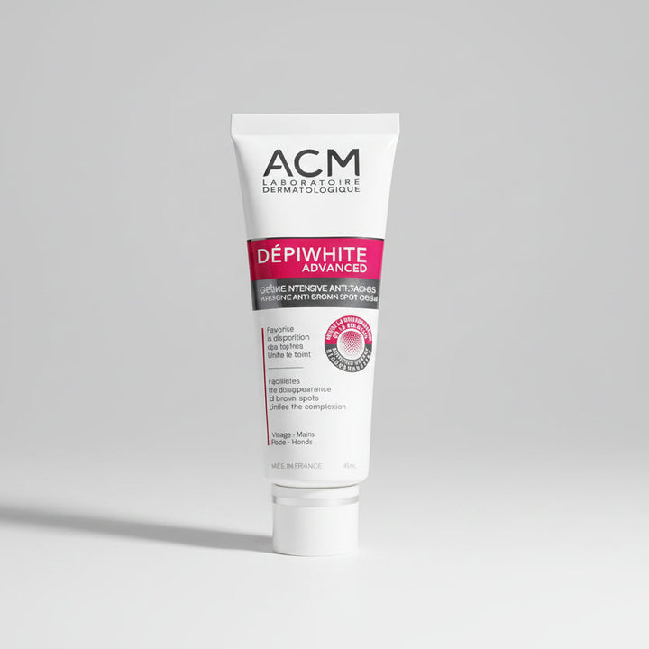 ACM Depiwhite Advanced Cream 40ml for even looking skin tone and daily facial care at MALSA