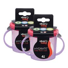 Vital Baby Training Cup with Handles 200ml â€“ 4+M