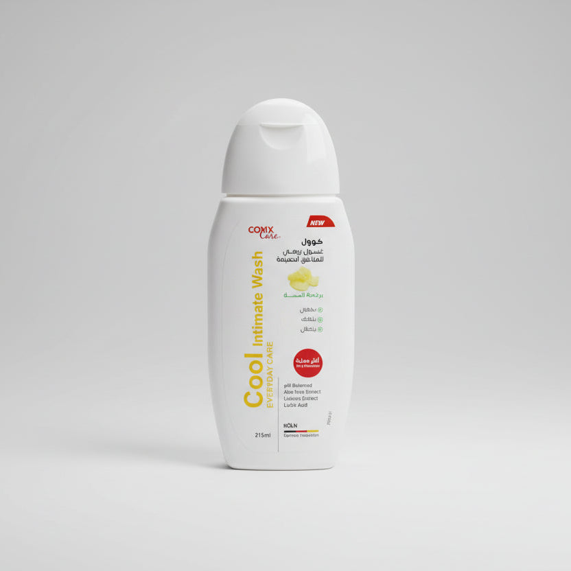 غسول منعش للمنطقة الحساسة بالمسك الأبيض 215 مل