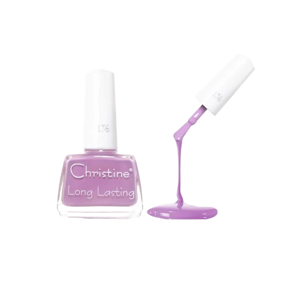 طلاء أظافر كريستين طويل الأمد 136