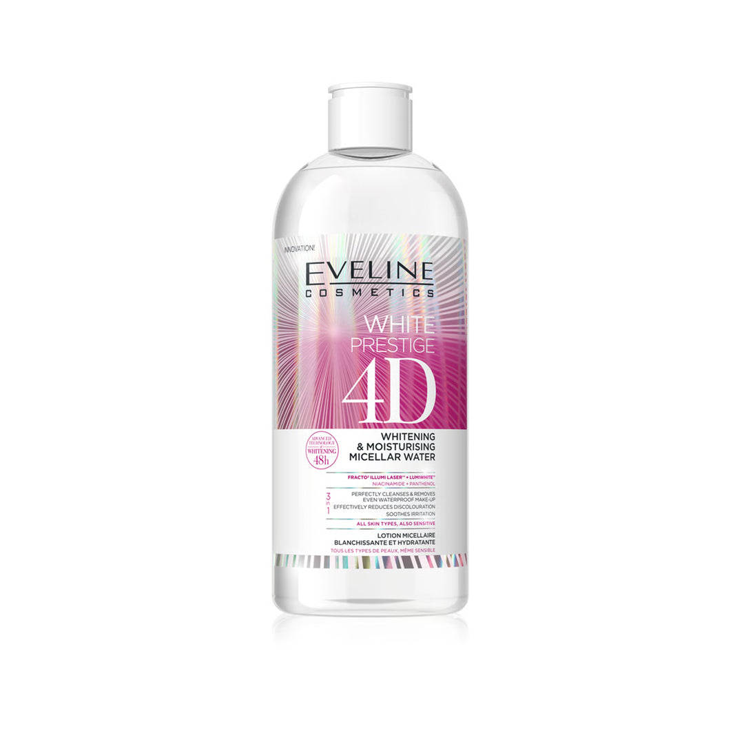 Eveline White Prestige 4D Whitening Micellar Water 400Ml