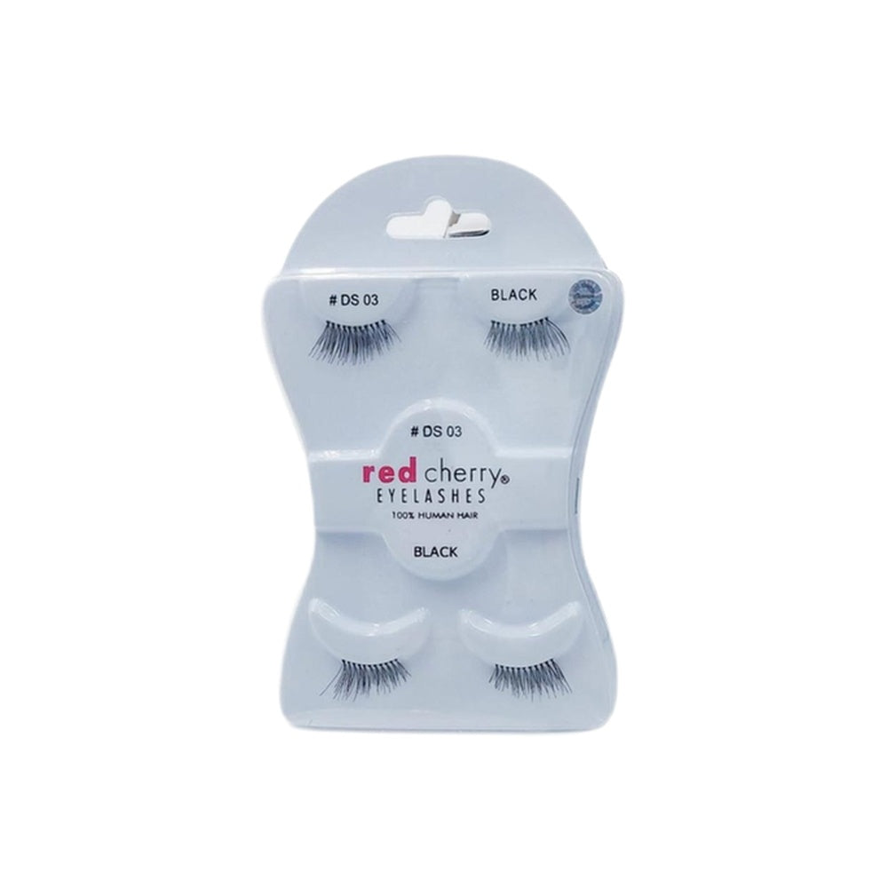 RED CHERRY EYELASHES BLACK 4PCS DS 03
