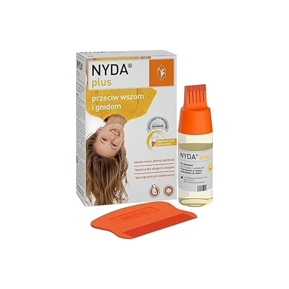 نايدا محلول للقمل 100 مل بلس V2 للقضاء على القمل وبيضه