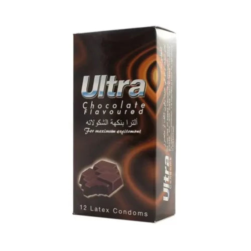 Condom Chocolate Latex Ultra 12 Pieces