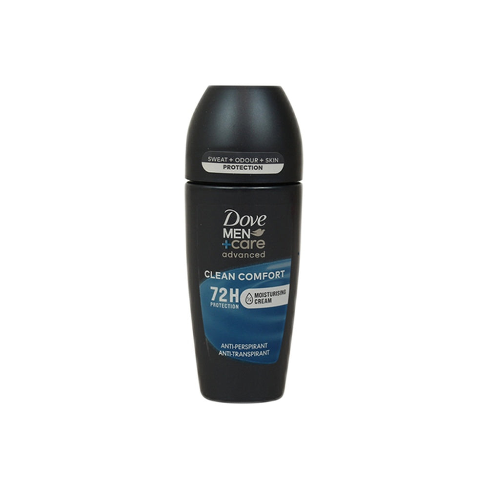 Dove Men'S Clean Comfort Roll-On Deodorant 50Ml Care +