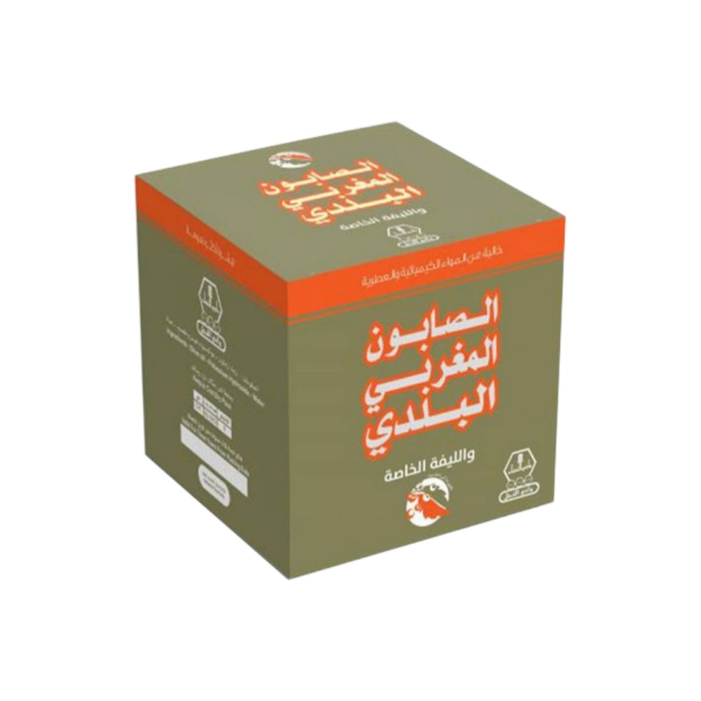 WADI AL NAHIL MOROCCA NATURAL & BATH SPONGE SOAP 300GM