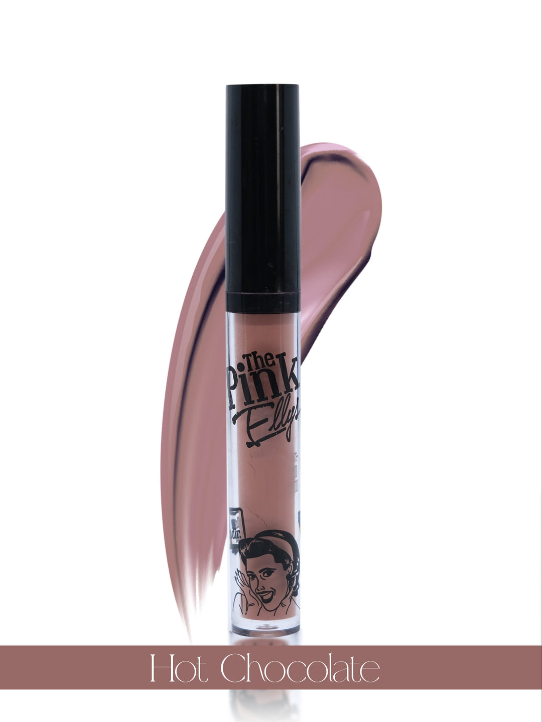 ملمع شفاه سائل غير لامع من ذا بينك إليس - شوكولاتة ساخنة