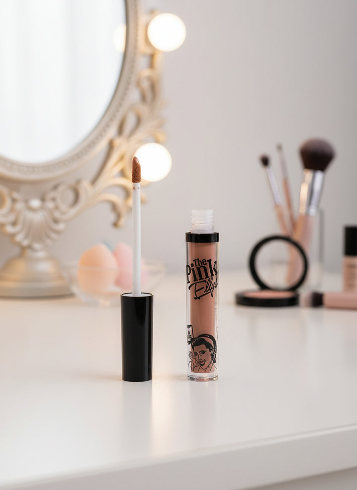 ملمع شفاه سائل غير لامع من ذا بينك إليس - شوكولاتة ساخنة