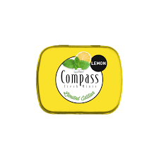 Compass Lemon Sugar Free 50 Pcs 14g