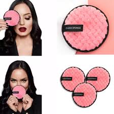 sponge makeup +clean pad