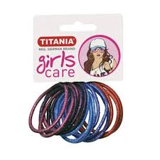 Titania Hair tie of 15 pieces 7891