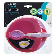 Vital Baby Feeding Set 4+M Nourish Scoop-444171