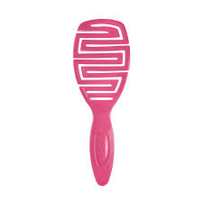 Dompel Silicon Brush All Hair Types/Pink