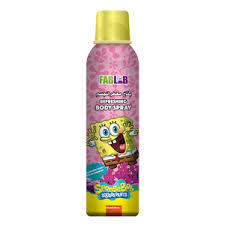 Fab Lab Kids Hair & Body Spray - Spongebob 150Ml