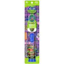 Nickelodeon Teenage Mutant Ninja Turtles - Soft Toothbrush With Battery With Rubber H
