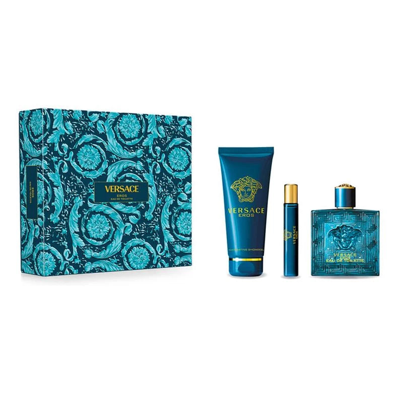 Versace Eros Set 3Pcs (Men)